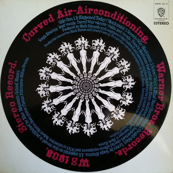 Curved Air – Airconditioning (1970, Vinyl) - Discogs