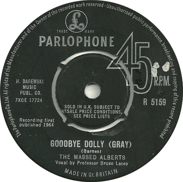 ladda ner album The Massed Alberts - Goodbye Dolly Gray