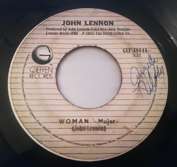 John Lennon – Woman (1981, Vinyl) - Discogs