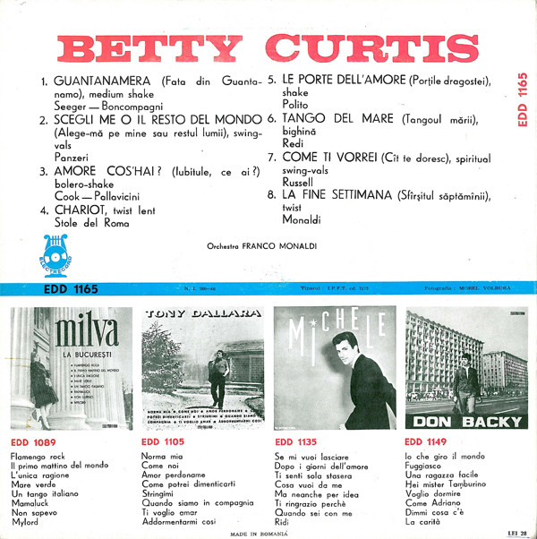 lataa albumi Betty Curtis - Betty Curtis