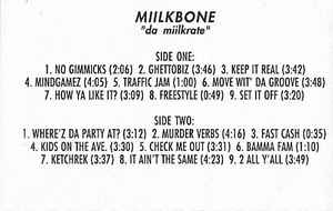 Miilkbone – Da' Miilkrate (1995, Cassette) - Discogs