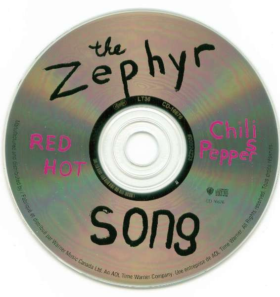 Red Hot Chili Peppers – The Zephyr Song (2002, Pink Translucent 