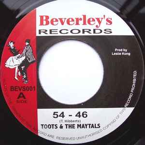 54 - 46 / Pressure Drop - Toots & The Maytals