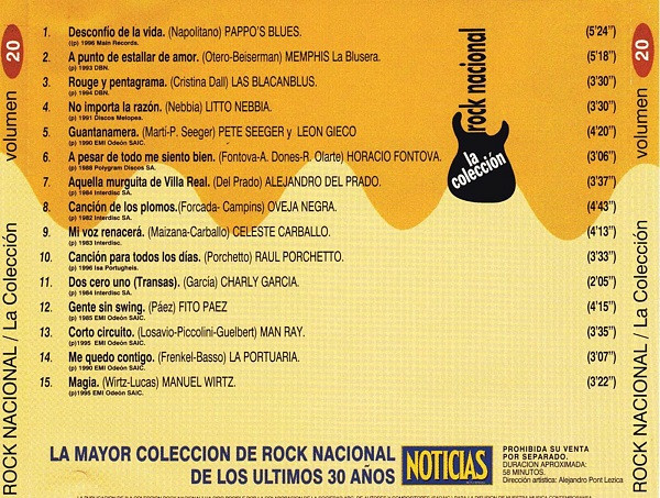lataa albumi Various - Rock Nacional La Colección Blues Porteño