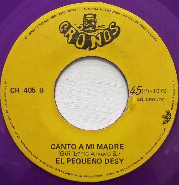 Album herunterladen El Pequeño Desy - El Papelerito Canto A Mi Madre