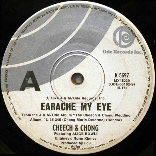 Cheech u0026 Chong – Earache My Eye (1974