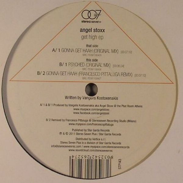 baixar álbum Angel Stoxx - Get High EP