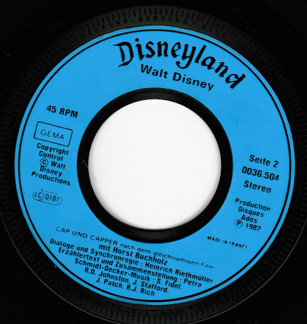 lataa albumi Petra SchmidtDecker - Walt Disney Cap Und Capper Zwei Freunde Auf Acht Pfoten