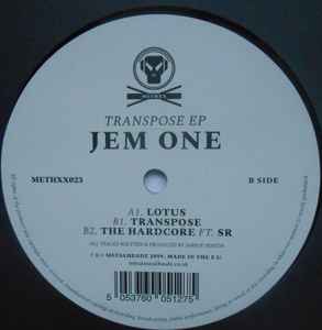 Jem One - Transpose EP album cover