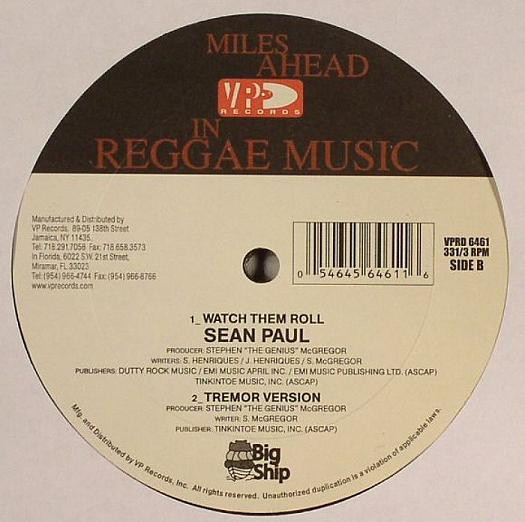 ladda ner album Sean Paul - Watch Them Roll