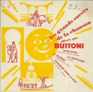 Various - Les Grands Succès De La Chanson Offerts Par Buitoni album cover