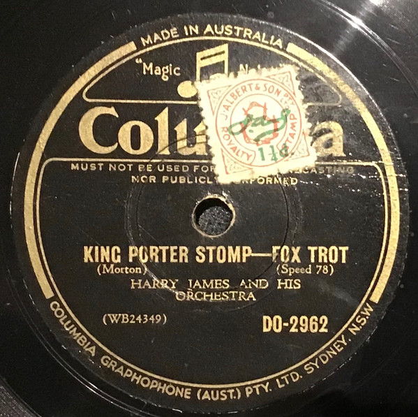 ladda ner album Harry James And His Orchestra - Feet Dragging Blues King Porter Stomp