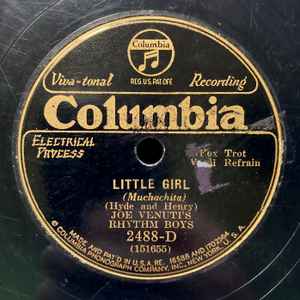 Joe Venuti's Rhythm Boys - Little Girl / Tempo Di Modernage album cover