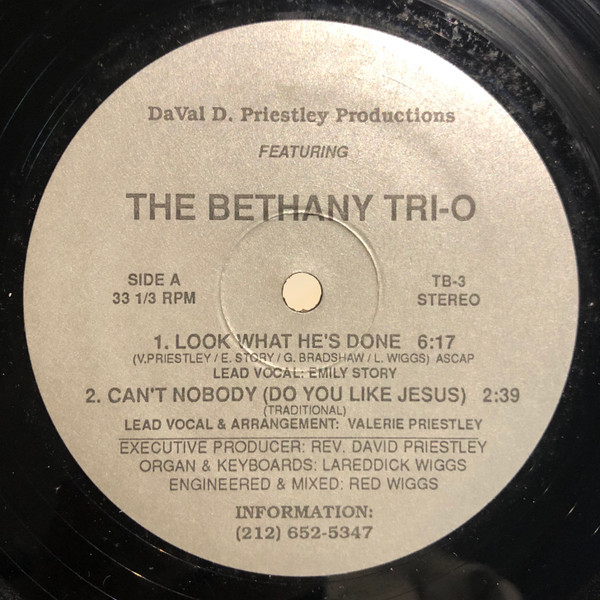 Album herunterladen The Bethany TriO - Look What Hes Done Cant Nobody Do You Like Jesus
