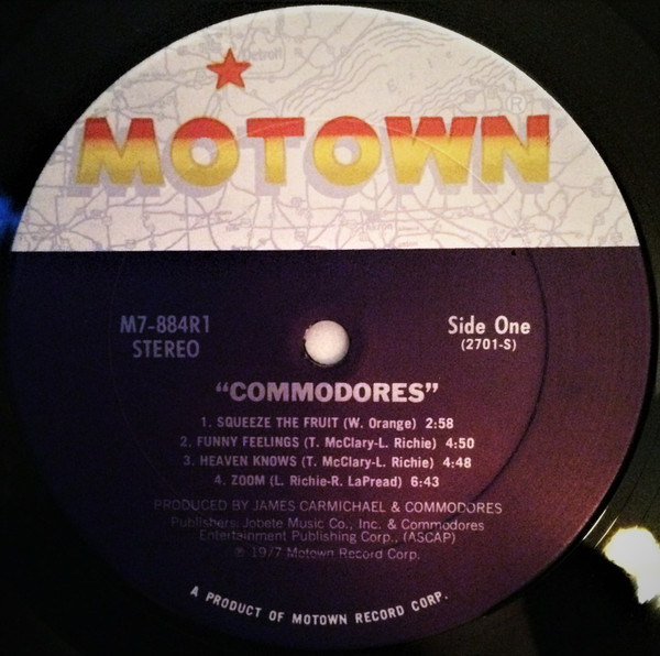 Commodores - Commodores | Columbia Record Club (M7-884R1) - 3