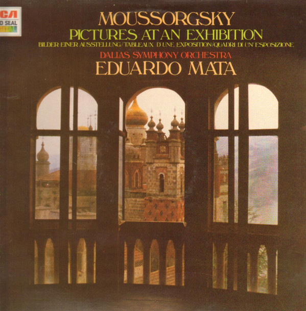 Album herunterladen Moussorgsky, Dallas Symphony Orchestra, Eduardo Mata - Pictures At An Exhibition