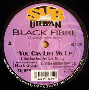 Black Fibre - You Can Lift Me Up album cover