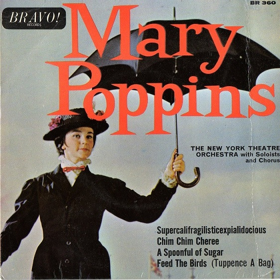 The New York Theatre Orchestra – Mary Poppins (1965, Vinyl