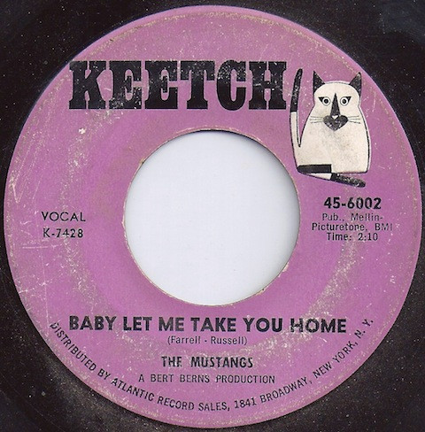 lataa albumi The Mustangs - Baby Let Me Take You Home Davie Was A Bad Boy