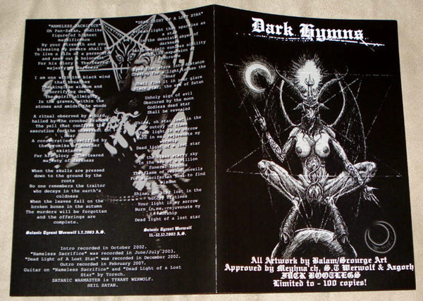 ladda ner album Mütiilation Drowning The Light Satanic Warmaster - Dark Hymns