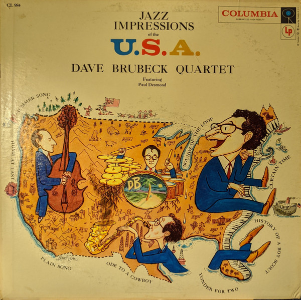 The Dave Brubeck Quartet – Jazz Impressions Of The U.S.A. (1957