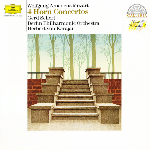 télécharger l'album Wolfgang Amadeus Mozart - 4 Horn Concertos Konzerte Für Horn Und Orchester