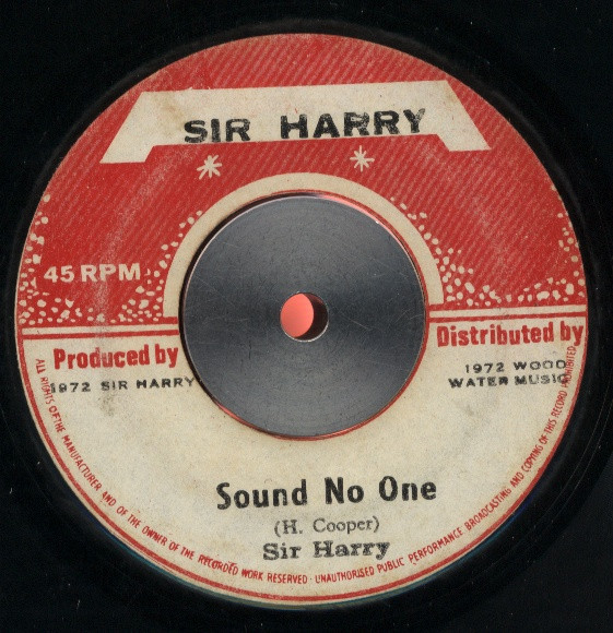 Sir Harry – Sound No. 1 / Ambitious Version (1972, Vinyl) - Discogs