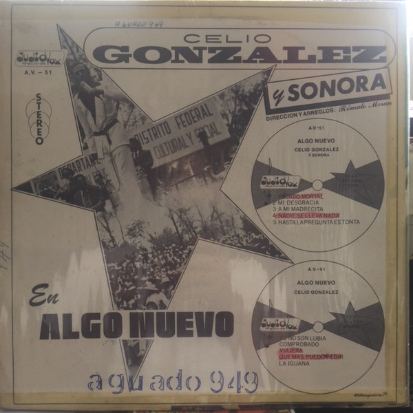 descargar álbum Celio González - Algo Nuevo Con la sonora de romulo moran