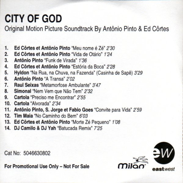 Antônio Pinto E Ed Côrtes - Cidade De Deus (Original Soundtrack 