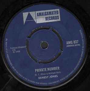 Ernest Jones / Ernest Wilson – Private Number / She's So Fine