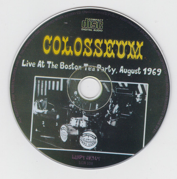 ladda ner album Colosseum - Live At The Boston Tea Party August 1969