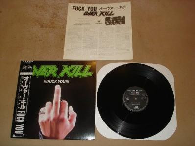 Overkill – !!!Fuck You!!! (1987, Vinyl) - Discogs