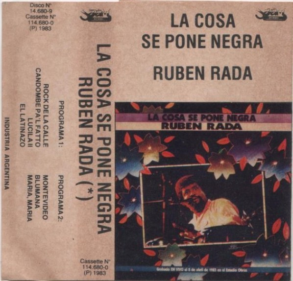 Ruben Rada – La Cosa Se Pone Negra (1983, Vinyl) - Discogs