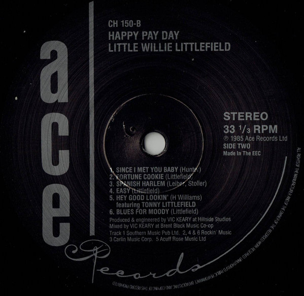 last ned album Little Willie Littlefield - Happy Pay Day