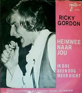 Ricky Gordon - Heimwee Naar Jou album cover