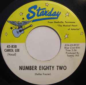 Carol Lee - Number Eighty Two / With Each Thought Of You | Releases |  Discogs