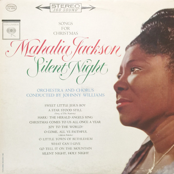 Mahalia Jackson - Silent Night - Songs For Christmas | Columbia (CS 8703)