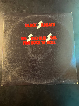 Black Sabbath We Sold Our Soul For Rock N Roll Santa Maria Press Vinyl Discogs