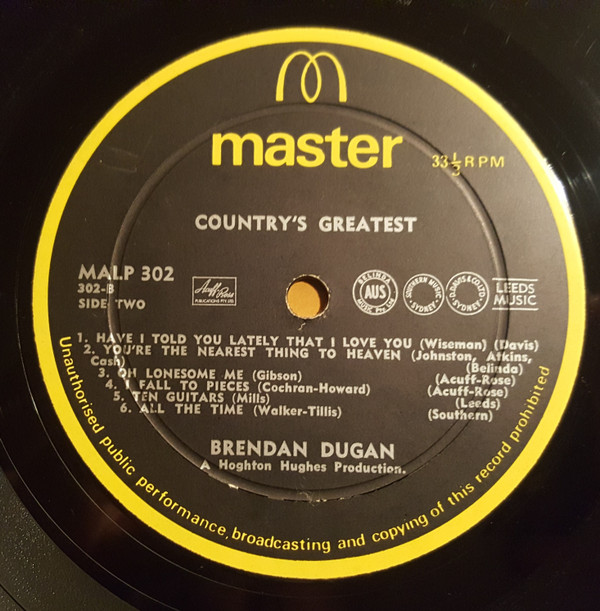descargar álbum Download Brendan Dugan - Countrys Greatest album