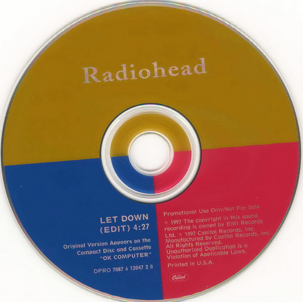 Album herunterladen Radiohead - Let Down