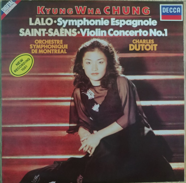 Lalo, Saint-Saëns, Kyung-Wha Chung, Orchestre Symphonique de 