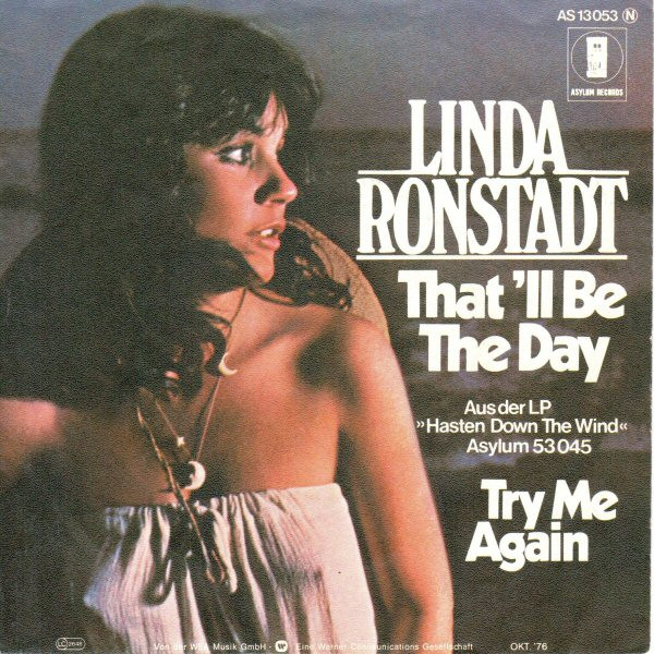 Linda Ronstadt – That'll Be The Day (1976, Vinyl) - Discogs