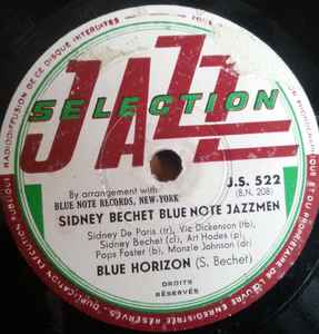 Sidney Bechet Blue Note Jazzmen – Blue Horizon / Muskrat Ramble