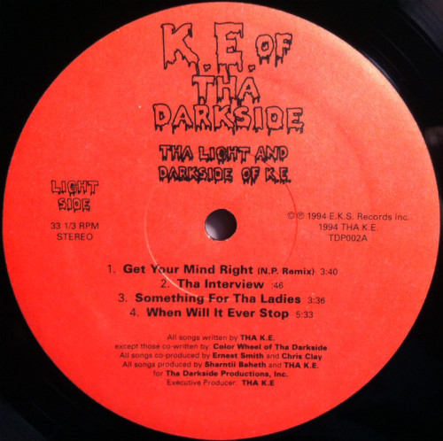 K.E. – Tha Light And Darkside Of K.E. (1994, CD) - Discogs