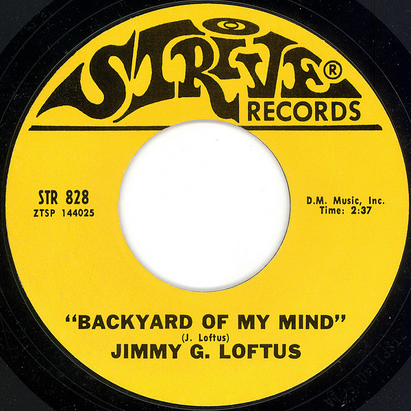 descargar álbum Jimmy G Loftus - Backyard Of My Mind I Beg Of You