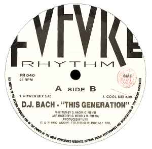 DJ Bach (2) - This Generation album cover