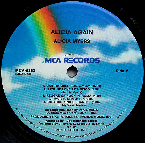 ladda ner album Alicia Myers - Alicia Again