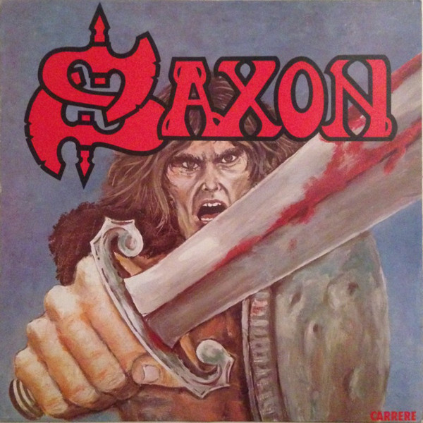 Обложка конверта виниловой пластинки Saxon - Saxon