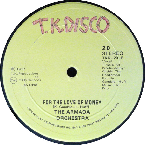 ladda ner album The Armada Orchestra - Philly Armada For The Love Of Money