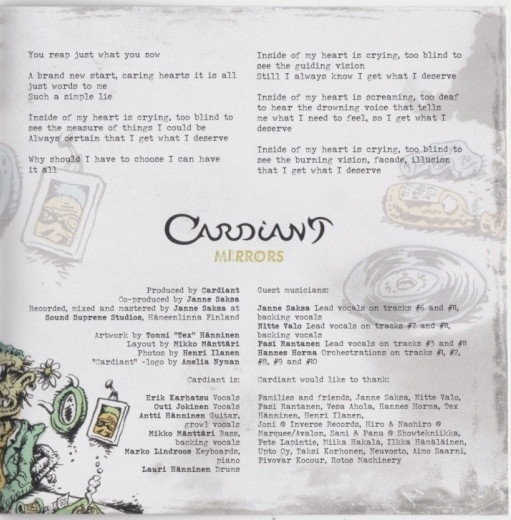 descargar álbum Cardiant - Mirrors